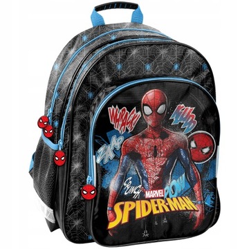 PLECAK SZKOLNY DLA CHŁOPAKA SPIDERMAN MARVEL PASO