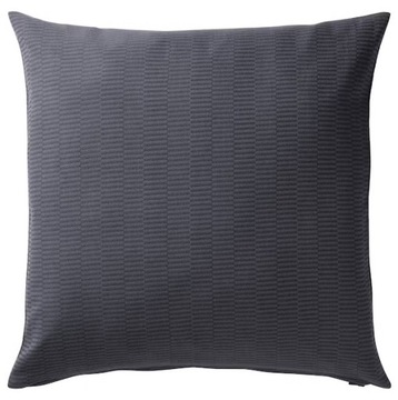 IKEA poszewka na poduszkę PLOMMONROS 50x50 c/szary
