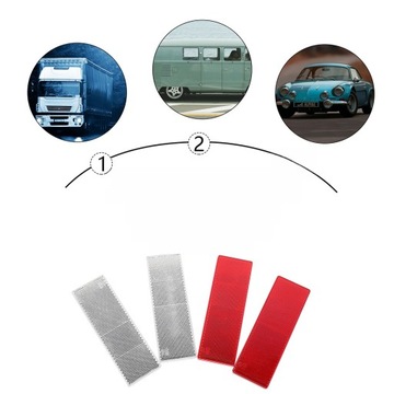 AUTO ODBLASKOWE ŚWIATŁA MARKEROWE KLEJ AUTO