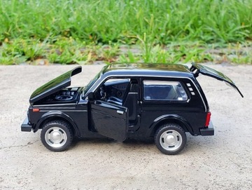 1/32 русская модель автомобиля из сплава LADA NIVA LADA 2106, литые под давлением металлические игрушки