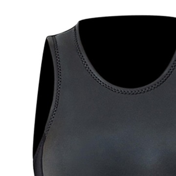 Жилет Женский водолазный жилет с круглым вырезом, размер XXL