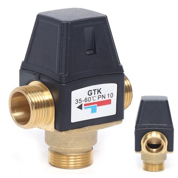 MOSIĘŻNY ZAWÓR TERMOSTATYCZNY MIESZAJĄCY TRÓJDROŻNY DN20 G3/4'' TRWAŁY