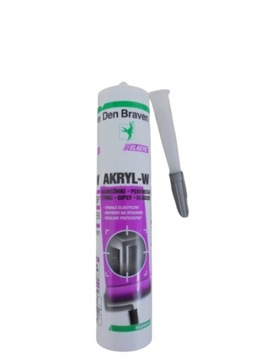 AKRYL-W uszczelniacz kit DEN BRAVEN SZARY