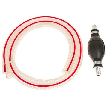 RĘCZNA POMPA POMPKA PALIWA GRUSZKA 12mm +WĄŻ 2x100