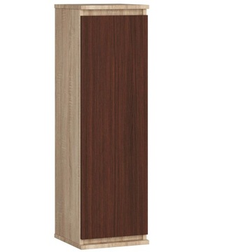 Szafka wisząca W30, CLP, Dąb Sonoma/Wenge, 30x99x30 cm