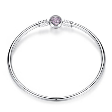 Bransoletka SREBRNA MODUŁOWA do charms S925 damska