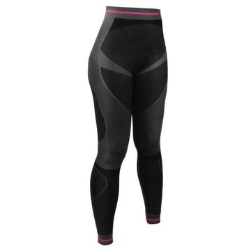Bielizna Termoaktywna Damska Brugi 2RAR-NCP Lady Spodnie Dół Czarna S/M