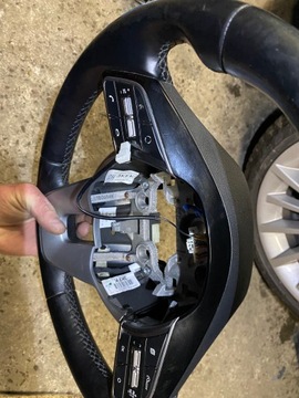 KIA SPORTAGE IV 15-21 РУЛЕВОЕ КОЛЕСО МНОГОФУНКЦИОНАЛЬНОЕ С ПОДОГРЕВОМ