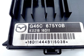 MODUL POHODĚ MAZDA 6 SEDAN (GJ, GL) G46C675Y0B 2.0L GASOLINE 121KW 2016