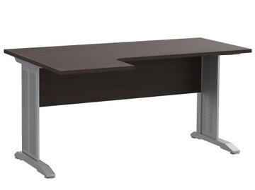 S77 УГЛОВОЙ СТОЛ НА МЕТАЛЛИЧЕСКИХ НОЖКАХ