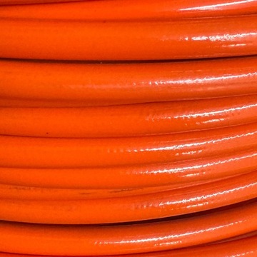 Тормозной шланг 40см M10мм AN3 3/8UNF90 для квадроцикла оранжевый