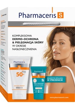 ZESTAW PHARMACERIS S SPF50 BALSAM OCHRONNY 150 + CICA SENSITIVE 50