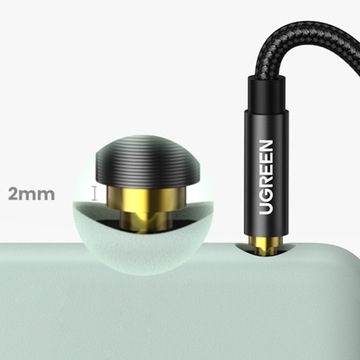 UGREEN ПРЯМОЙ РАЗЪЕМ MINIJACK 3,5 мм AUX КАБЕЛЬ 3 м