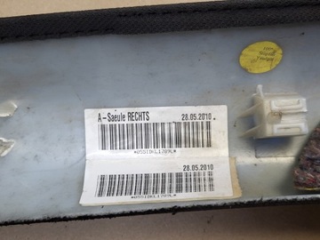 КРЫШКА СТОЙКИ A ОБИВКА ПЕРЕДНЕЙ СПРАВА AUDI A3 8P SLINE BLACK OE