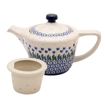 CZAJNIK do herbaty Imbryk 500 ml sitko Bolesławiec