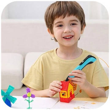 PLA НИТЬ 1,75 ММ 3D РУЧКА РЕТРИЛЛИ СМЕШАННЫЕ ЦВЕТА НИТИ 200 М