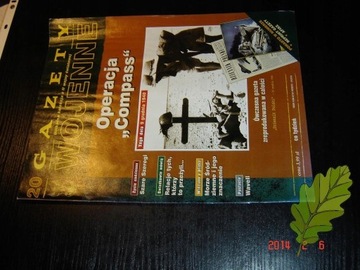 Gazety wojenne nr 20 Operacja ,, Compass '' bez do