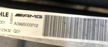 Vandens radiatorius Mercedes-Benz S klasės W223 AMG S63 802 PS A0995003702 – nuotrauka 6