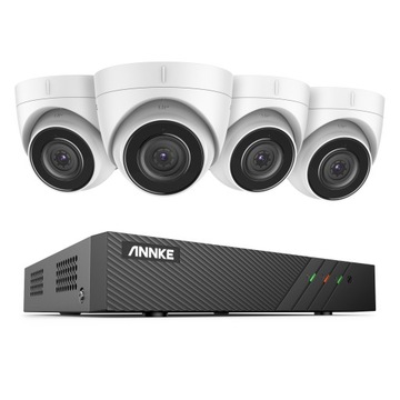 ANNKE 8CH 5MP POE Video Security CCTV Zestawy