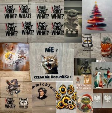 NAPRASOWANKA LOGO FIRMOWE KOSZULKI NA ODZIEŻ NAPIS LOGO DO 15 cm