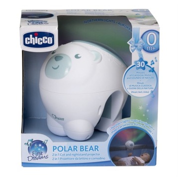 ПРОЕКТОР CHICCO FIRST DREAMS POLAR BEAR 2IN1, СИНИЙ