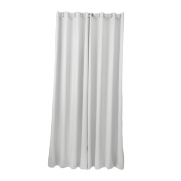 Wodoodporne zasłony wewnętrzne/zewnętrzne do patio termiczna szara 52x108 c