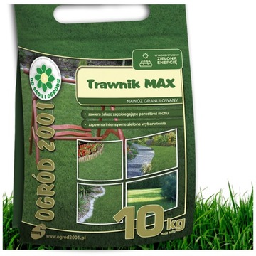 SIARKOPOL NAWÓZ DO TRAWNIKA TRAWY TRAWNIK MAX 10KG ZAWIERA ŻELAZO ANTYMECH