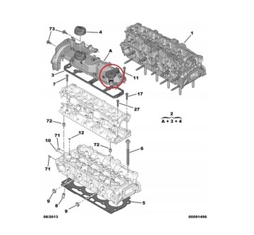SADA OPRAVA KRYTU BERLINGO PARTNER III JUMPY 5008 3008 1.6 E-HDI