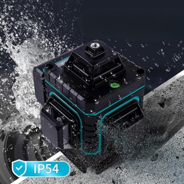 КРЕСТОВЫЙ ЛАЗЕР МАЯТНИК ЗАМОК ЛАЗЕРНЫЙ УРОВЕНЬ 4D 360 16 ЛИНИИ + ШТАТИВ