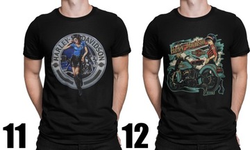 HARLEY DAVIDSON T-Shirt Koszulka 20 WZORÓW XXL