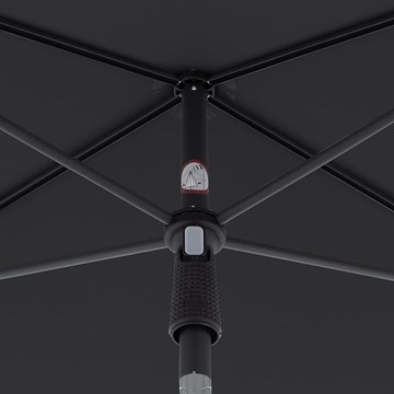Doppler Rethink parasol przeciwsłoneczny, 180 x 120 cm, jasnoszary