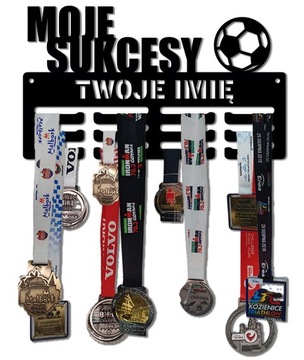 Wieszak na medale MOJE SUKCESY z imieniem 41.3