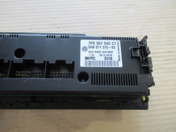 PANEL KLIMA KLIMATIZACE VW TOUAREG 7P6907040CT