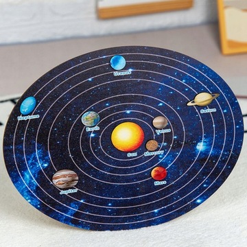 Деревянный пазл System Eight Planets Toys