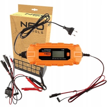 ЗАРЯДНОЕ УСТРОЙСТВО NEO АВТОМАТИЧЕСКИЙ ВЫПРЯМИТЕЛЬ 12В 10А/160ВТ