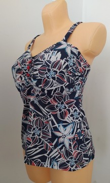 TCM XL/XXL 48 tankini usztywniane góra kostiumu kąpielowego