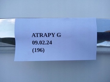 CHRÓM MŘÍŽKY CHLADIČŮ RÁMEČEK VOLVO V60 S60 2010- 31290598