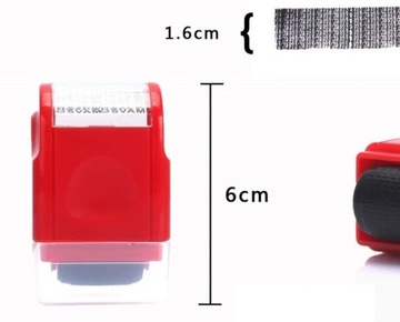 МАСКИРУЮЩИЙ ШТАМП ЧЕРНИЛЬНЫЙ ВАЛИК S МАСКИРУЮЩИЙ ИДЕНТИФИКАТОР