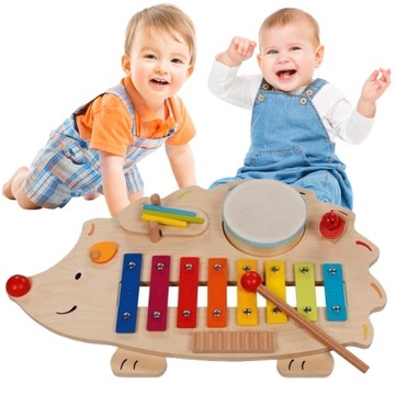 INSTRUMENTY Zestaw dla DZIECI Jeż WSPANIAŁA ZABAWA