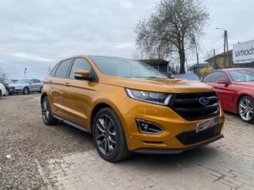 Ford Edge II SUV 2.0 TDCi Twin-Turbo 210KM 2017 Ford Edge Sport 2.0tdci 210KM max wersja 4x4 asystenci went fotele panoram