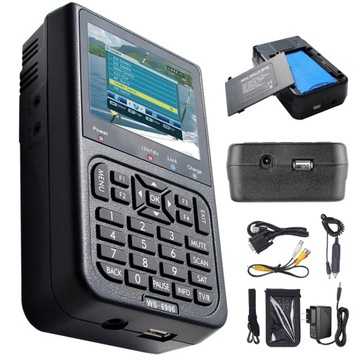 ЦИФРОВОЙ ИЗМЕРИТЕЛЬ СИГНАЛА WS6906 3,5-дюймовый ЖК-дисплей