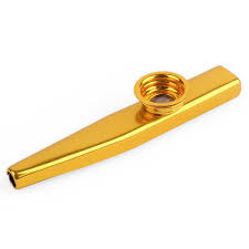 KAZOO GOLDEN METAL, свисток, инструмент, флейта