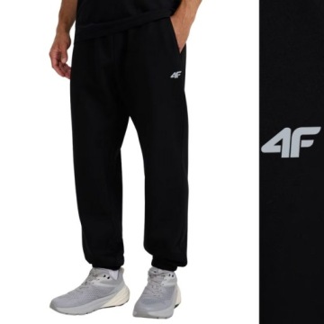 SPODNIE MĘSKIE 4F DRESOWE SPORTOWE JOGGERY DRESY NA CO DZIEŃ