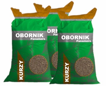 Naturalny nawóz obornik kurzy 80L warzywa trawa pomidory azot mocznik