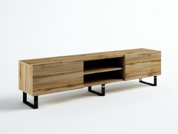 LOFT 200 WOTAN/МАТОВЫЙ ЧЕРНЫЙ ПРОМЫШЛЕННЫЙ ТВ-ШКАФ