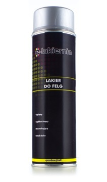e-lakiernia LAKIER SPRAY DO FELG SREBRNY 500ml