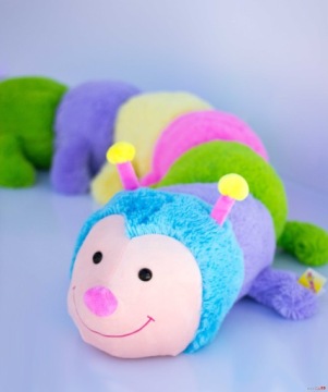 Многоножка-гусеница-талисман плюшевый мишка 180 см