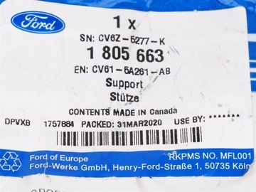 ПОДВЕСКА ГЛУШИТЕЛЯ ПРАВ/Л/Ф FORD KUGA Mk2