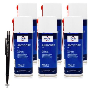 6 x FUCHS ANTICORIT RPC 400 ml SPRAY