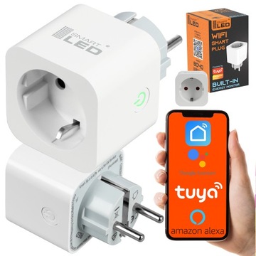 Programator czasowy smart WIFI TUYA plug watomierz